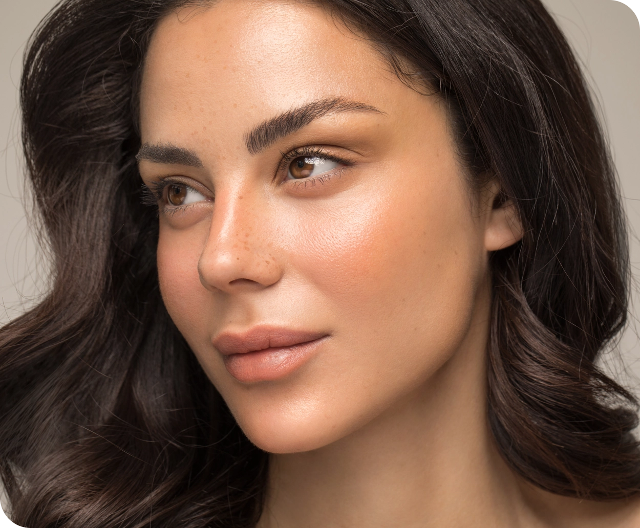 Natürliches Ergebnis nach einem Lip Flip mit Botulinumtoxin
